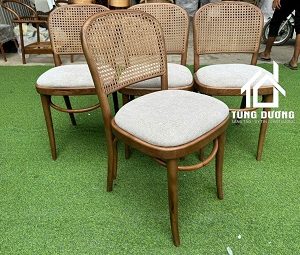 Ghế ăn gỗ Thonet 811 nệm