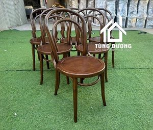 Ghế gỗ cafe Thonet 14 mê gỗ