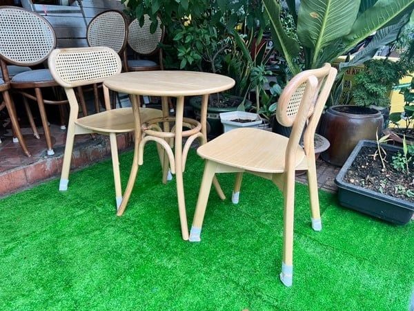 Ghế cafe gỗ tần bì MC192 mê gỗ