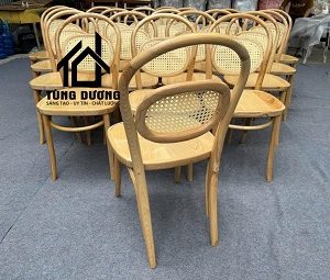 Ghế ăn Thonet 215R tựa mây