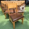 Ghế gỗ Cherry bọc nệm