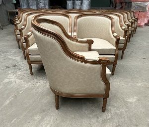 Sofa gỗ Louis XVI tân cổ điển