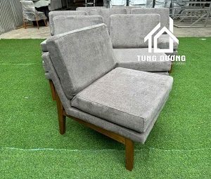 Sofa gỗ cafe Lounge Pair