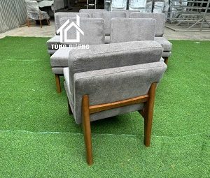 Sofa gỗ cafe Lounge Pair 