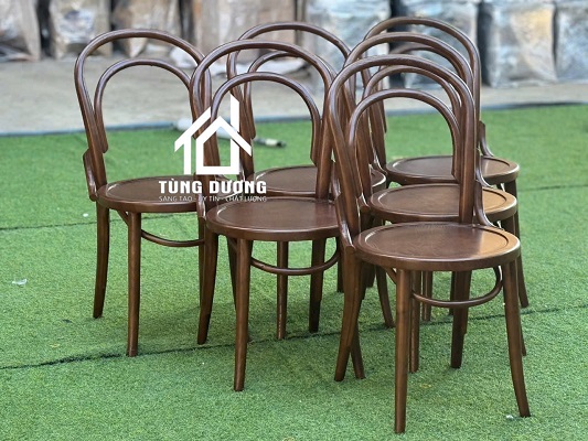 Ghế gỗ cafe Thonet 14 mê gỗ