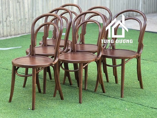 Ghế gỗ cafe Thonet 14 mê gỗ