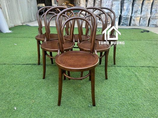 Ghế gỗ cafe Thonet 14 mê gỗ