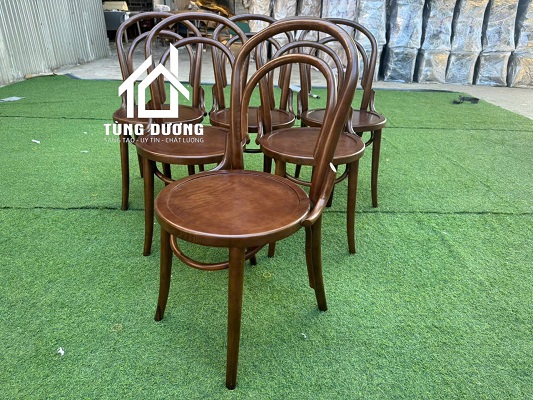 Ghế gỗ cafe Thonet 14 mê gỗ