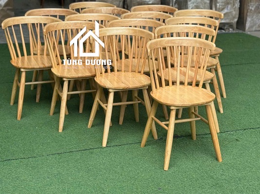 Ghế gỗ cafe Pinstol 9nan