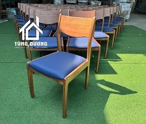 Ghế gỗ Berlin mê nệm
