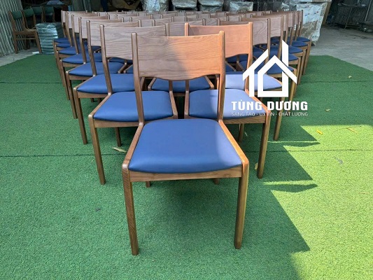 Ghế gỗ Berlin mê nệm