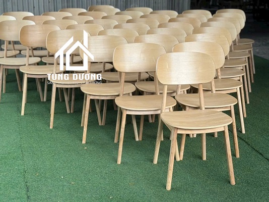 Ghế gỗ Secco tựa gỗ