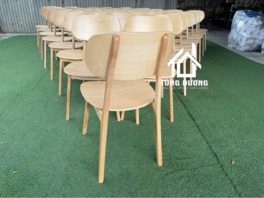 Ghế gỗ Secco tựa gỗ 