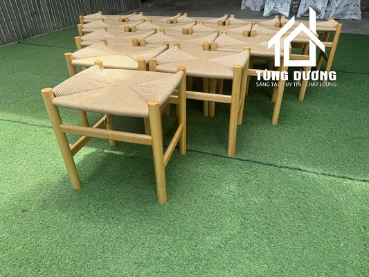 Ghế gỗ đan dây CH53