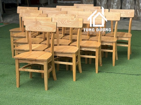 Ghế gỗ cafe Manta