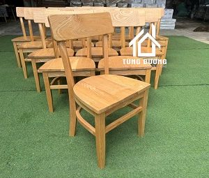Ghế gỗ cafe Manta