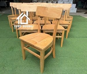 Ghế gỗ cafe Manta