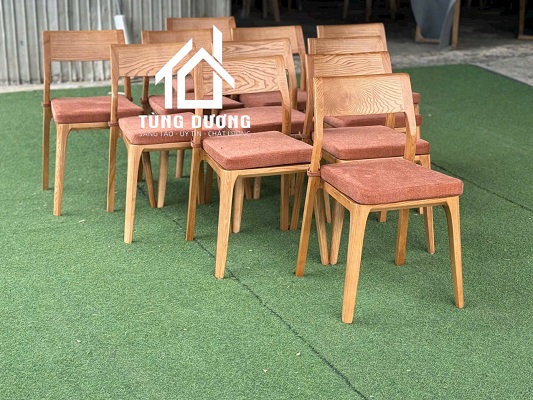 Ghế gỗ Nova nệm rời