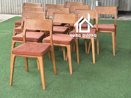 Ghế gỗ Nova nệm rời 