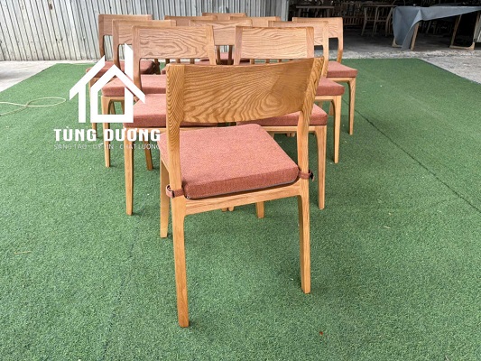 Ghế gỗ Nova nệm rời