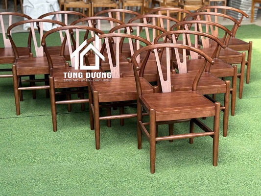 Ghế gỗ Wishbone mê gỗ