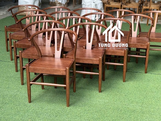 Ghế gỗ Wishbone mê gỗ