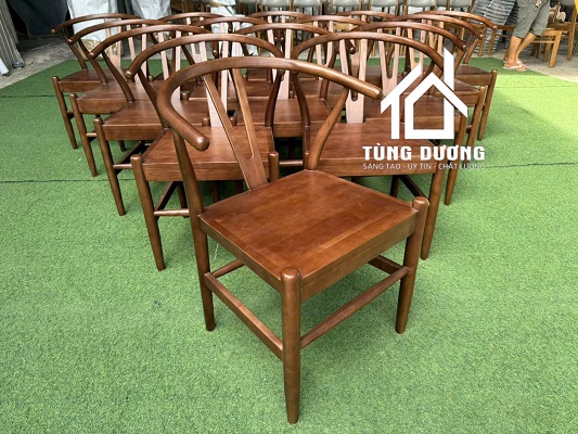 Ghế gỗ Wishbone mê gỗ